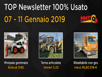 TOP Newsletter 100% Usato - 07 - 11 Gennaio 2019