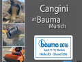 Direzione bauma 2016 per la flotta Cangini