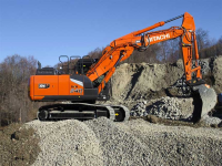Hitachi presenta una tecnologia di sicurezza pionieristica sull'escavatore Zaxis-7 a Intermat