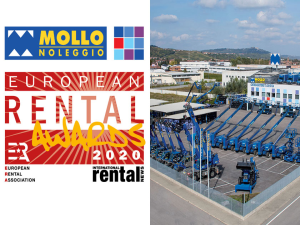 Mollo Noleggio vince agli “European Rental Awards 2020” come grande noleggiatore dell’anno
