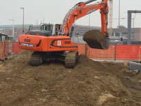 Cofiloc sul cantiere dell'aeroporto Marco Polo