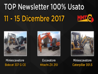 TOP Newsletter 100% Usato -  11 - 15 Dicembre 2017