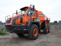 Doosan lancia la nuova versione del dumper articolato DA30