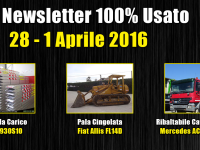 TOP Newsletter 100% Usato - 28 - 1 Aprile 2016