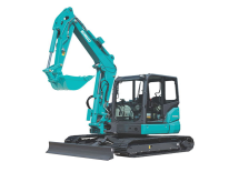 Il miniescavatore Kobelco SK55SRX-6 arriva in Europa