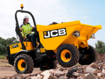 JCB: nuovi dumper compatti con capacità di carico fino a 10 ton