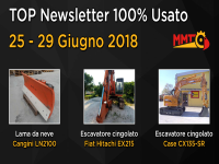 TOP Newsletter 100% Usato - 25 - 29 Giugno 2018