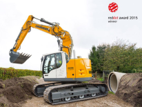 L'escavatore Liebherr R 926 premiato con il Red Dot Award Design 2015