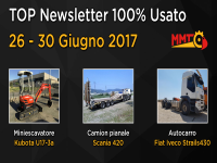 TOP Newsletter 100% Usato -  26-30 Giugno 2017