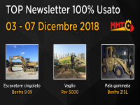TOP Newsletter 100% Usato - 03  -07 Dicembre 2018