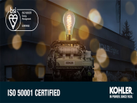 Kohler Engines ottiene la certificazione ISO 50001