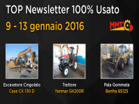 TOP Newsletter 100% Usato - 9- 13 gennaio 2016