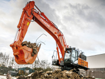 ZX530LCH-6, l'escavatore Hitachi da 52 ton