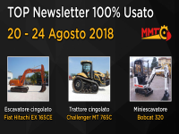 TOP Newsletter 100% Usato - 20 - 24 Agosto 2018