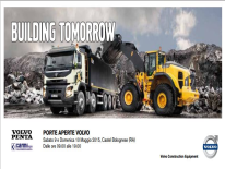 Volvo CE Italia: Porte Aperte 9-10 maggio a Castel Bolognese