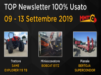 TOP Newsletter 100% Usato - 09 - 13 Settembre 2019