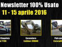 TOP Newsletter 100% Usato - 11 - 15 Aprile 2016