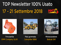 TOP Newsletter 100% Usato - 17 - 21 Settembre 2018