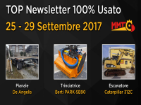 TOP Newsletter 100% Usato - 25 - 29 Settembre 2017