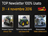 TOP Newsletter 100% Usato - 31- 4 novembre 2016