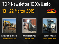 TOP Newsletter 100% Usato - 18 - 22 Marzo 2019