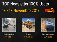TOP Newsletter 100% Usato -  13 - 17 Novembre 2017