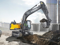 Volvo CE presenta i nuovi escavatori EC160E ed EC180E