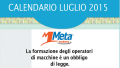 META Srl: corsi di formazione mmt e sollevamento, Luglio 2015