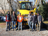 JCB Hydradig per il Consorzio della Bonifica Burana