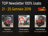 TOP Newsletter 100% Usato - 21 - 25 Gennaio 2019