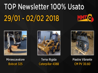 TOP Newsletter 100% Usato - 29 Gennaio - 02 Febbraio 2018