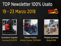 TOP Newsletter 100% Usato -19 - 23 Marzo 2018