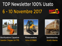 TOP Newsletter 100% Usato -  6 - 10 Novembre 2017
