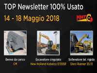 TOP Newsletter 100% Usato - 14 - 18 Maggio 2018