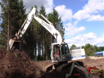 Video: Liebherr R914 in un cantiere autostradale