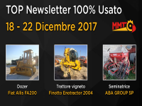 TOP Newsletter 100% Usato -  18 - 22 Dicembre 2017