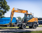 Nuovi escavatori gommati Doosan DX140W-7 e DX160W-7