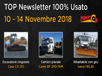 TOP Newsletter 100% Usato - 10 - 14 Dicembre 2018