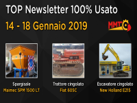 TOP Newsletter 100% Usato - 14 - 18 Gennaio 2019