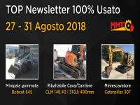 TOP Newsletter 100% Usato - 27 - 31 Agosto 2018