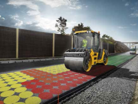 Volvo Compact Assist: densità dell'asfalto in tempo reale