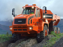 Nuovi dumper articolati Doosan DA40 e DA30 Stage IV