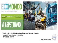 Volvo Ce Italia a Rimini per Ecomondo 2015