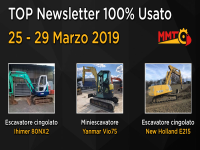 TOP Newsletter 100% Usato - 25 - 27 Marzo 2019