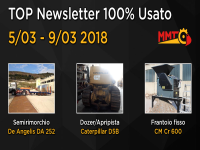 TOP Newsletter 100% Usato - 05 - 09 Marzo 2018