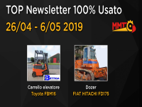 TOP Newsletter 100% Usato - 29 Aprile - 6 Maggio 2019