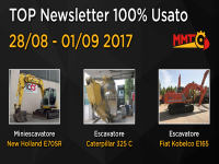 TOP Newsletter 100% Usato -  28 Agosto - 1 Settembre 2017