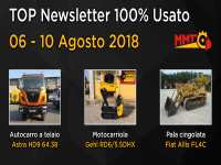 TOP Newsletter 100% Usato - 06 - 10 Agosto 2018