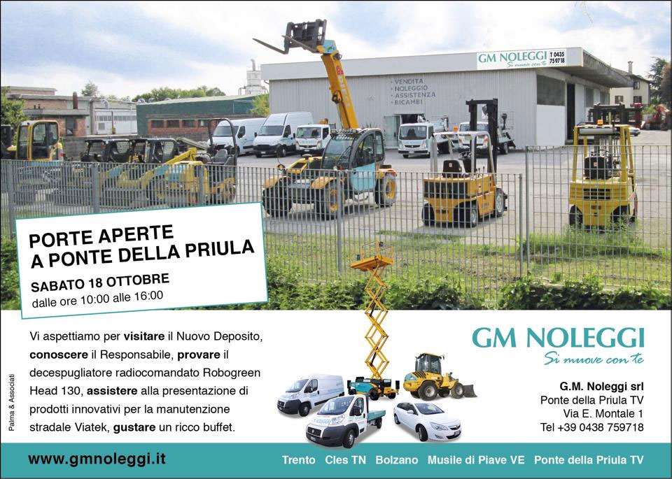 Porte Aperte GM Noleggi - 18 Ottobre, Ponte della Priula (TV)
