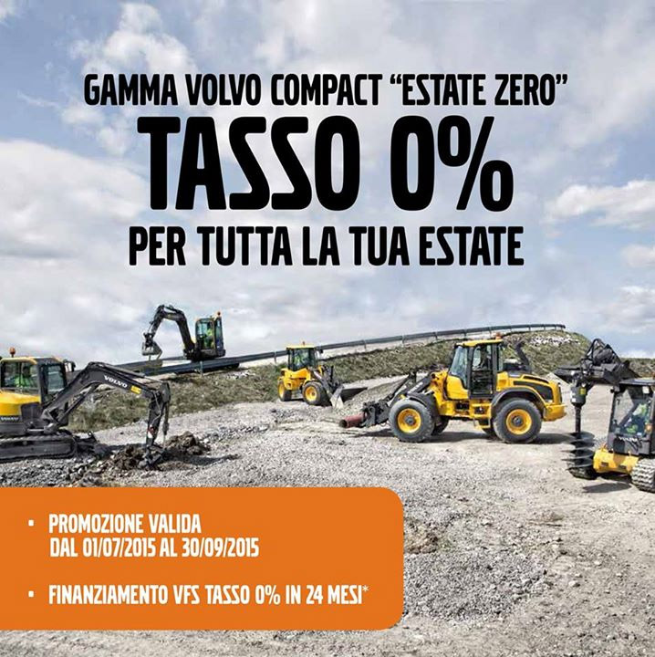 Promozione Volvo "Estate Zero": Tasso 0% per tutta l'estate